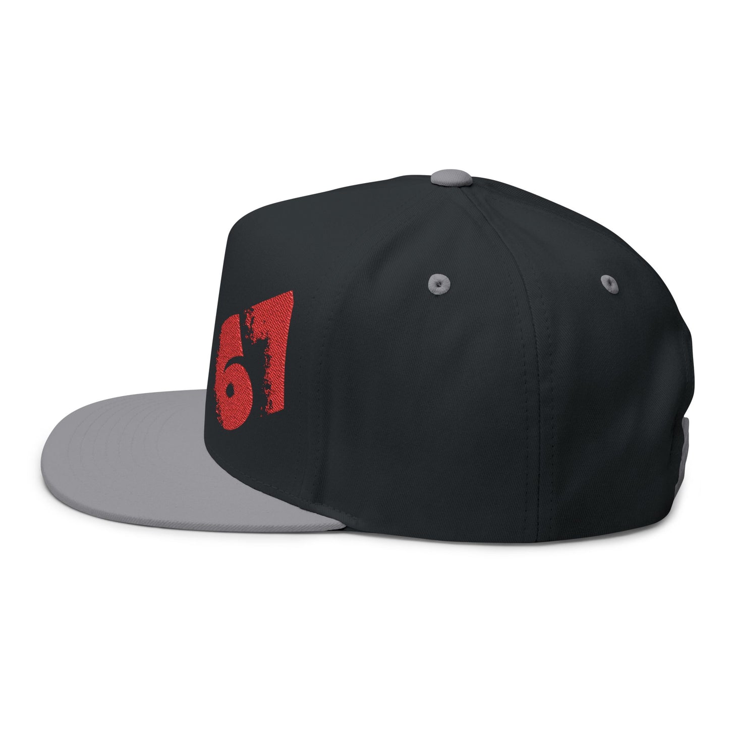 Trendy Embroidered Flat Bill Cap for Urban Style, Adjustable Snapback, Perfect Gift for Birthdays, Streetwear, Casual Outfits, Sports Events