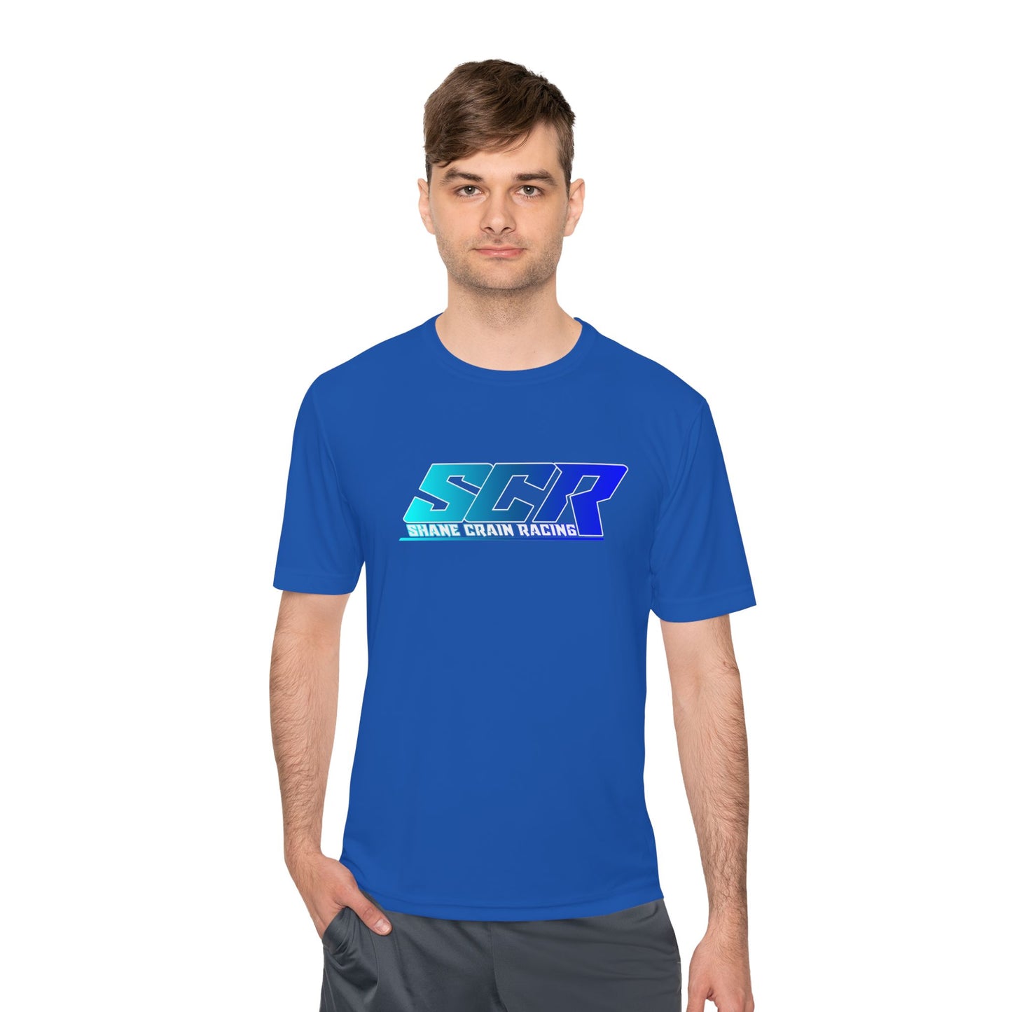 Shane Crain Unisex Moisture Wicking Tee, Breathable Sportswear, Activewear Shirt, Fitness Tee, Gym Apparel, Outdoor Top