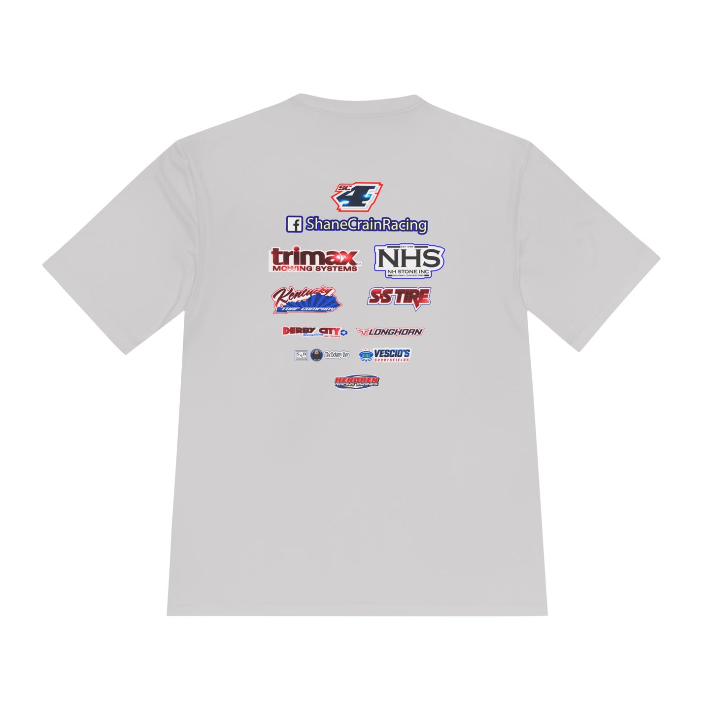 Shane Crain Unisex Moisture Wicking Tee, Breathable Sportswear, Activewear Shirt, Fitness Tee, Gym Apparel, Outdoor Top