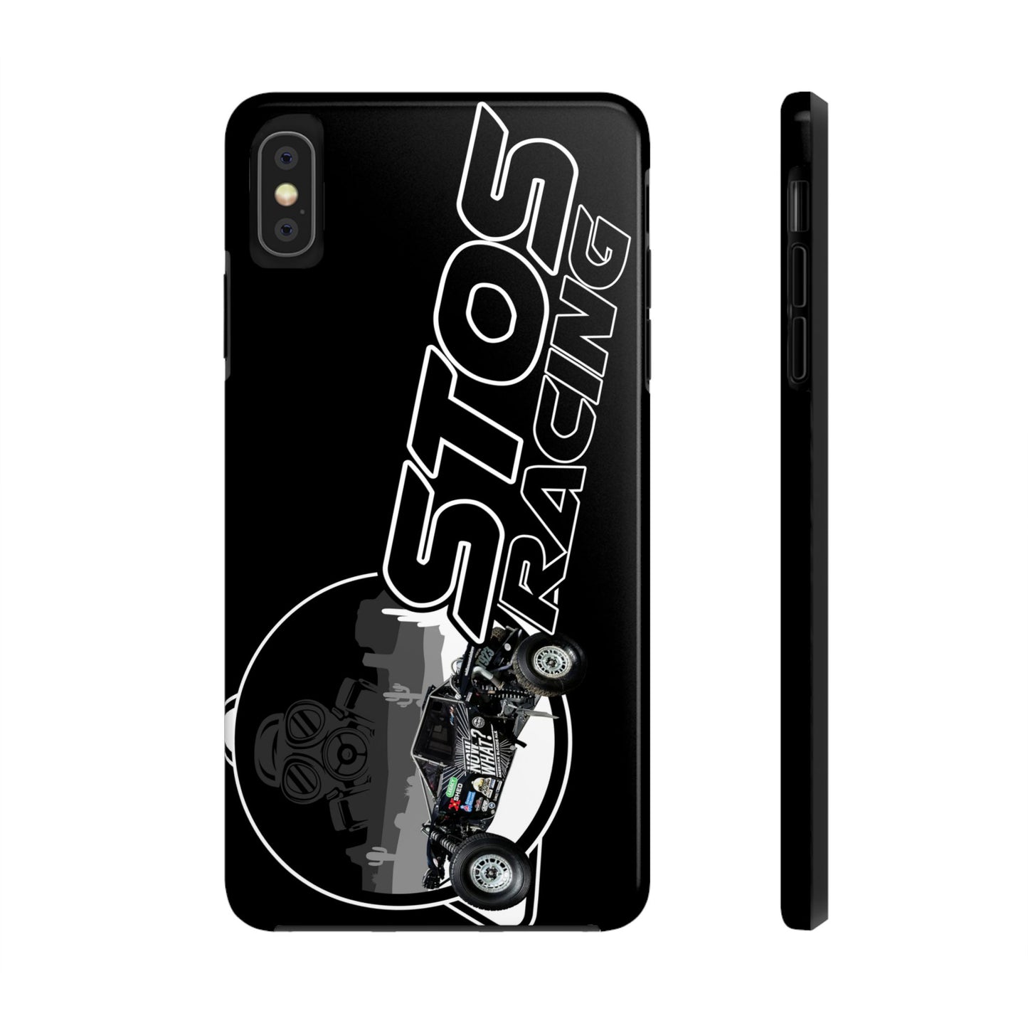 STOS Racing-Themed Tough Phone Cases, Durable Racing Phone Cover, Motorsport Accessories, Gifting for Car Enthusiasts, Sturdy Phone Protection