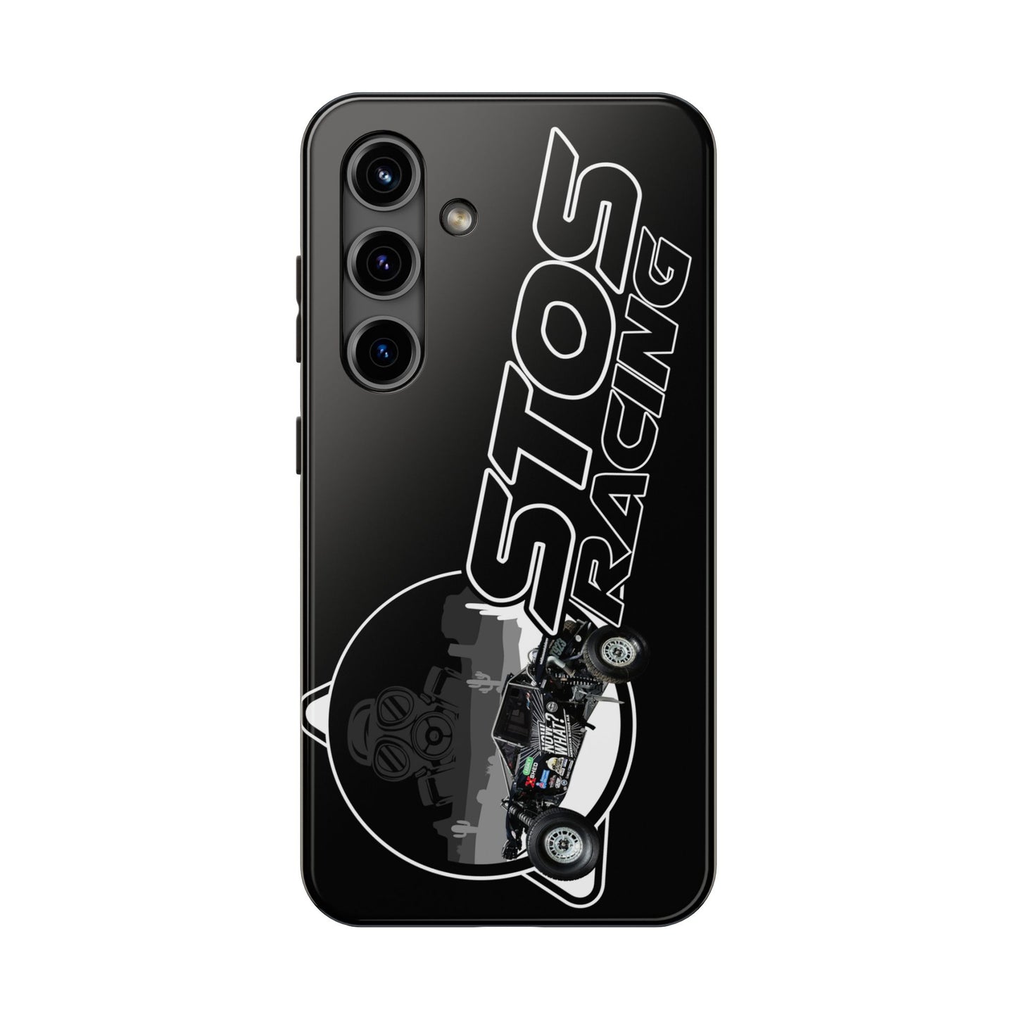 STOS Racing-Themed Tough Phone Cases, Durable Racing Phone Cover, Motorsport Accessories, Gifting for Car Enthusiasts, Sturdy Phone Protection