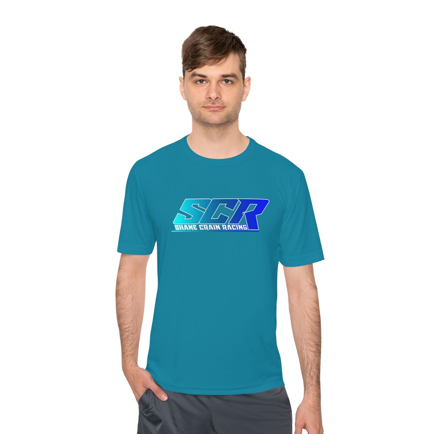 Shane Crain Unisex Moisture Wicking Tee, Breathable Sportswear, Activewear Shirt, Fitness Tee, Gym Apparel, Outdoor Top