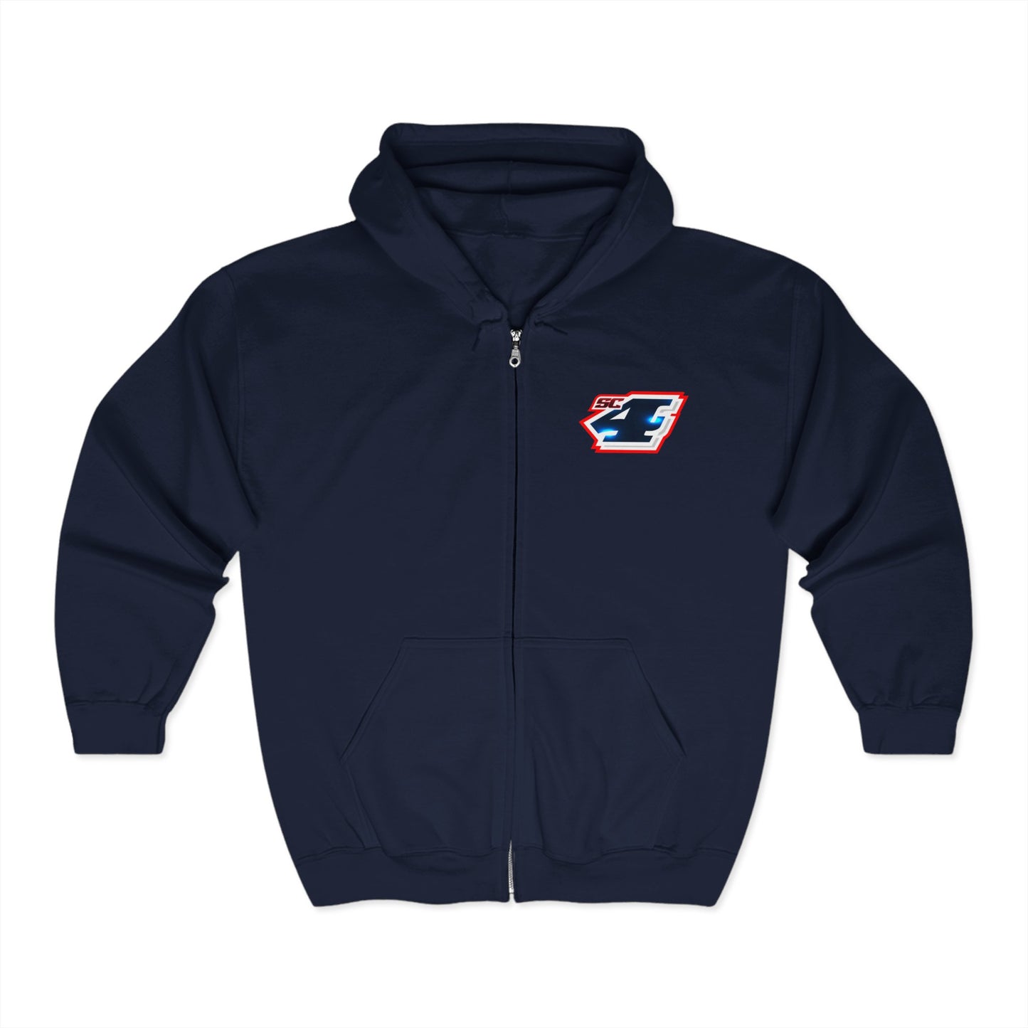 Shane Crain Zip Hoodie with Custom Designs, Perfect for Motorsports Fans, Comfortable Outerwear, Gifting for Race Day, Casual Wear