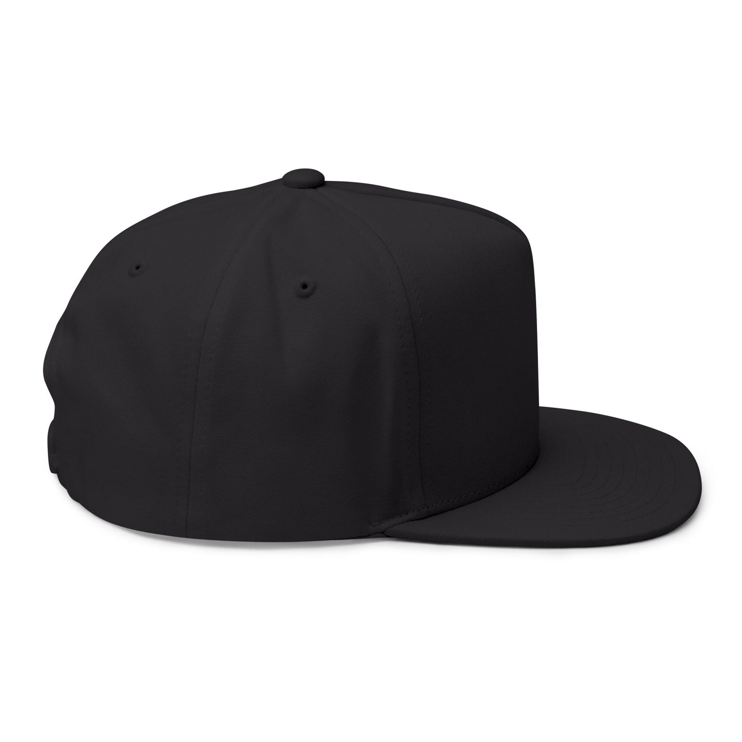 Trendy Embroidered Flat Bill Cap for Urban Style, Adjustable Snapback, Perfect Gift for Birthdays, Streetwear, Casual Outfits, Sports Events