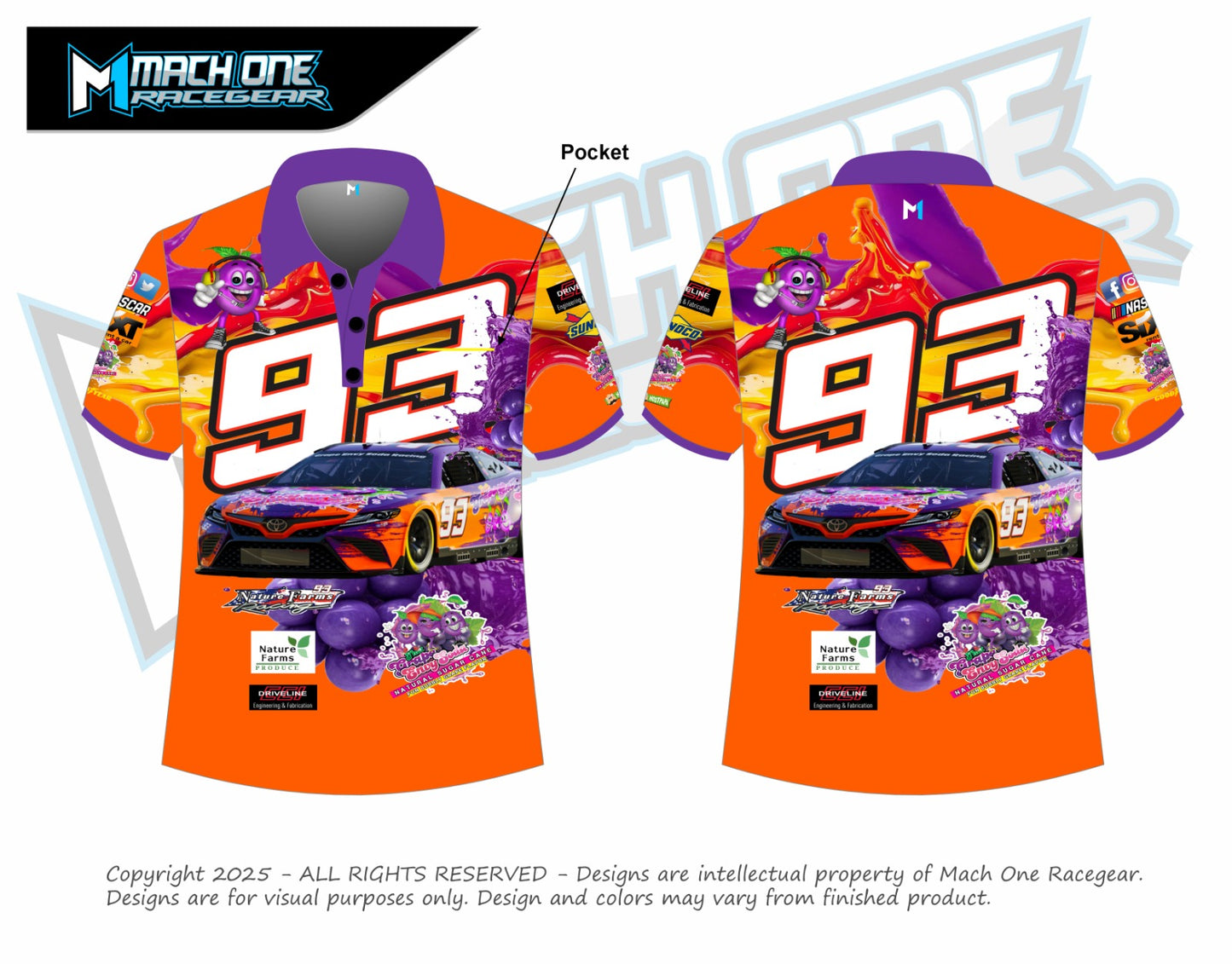 Grape Envy Soda Crew Shirt - Style 2