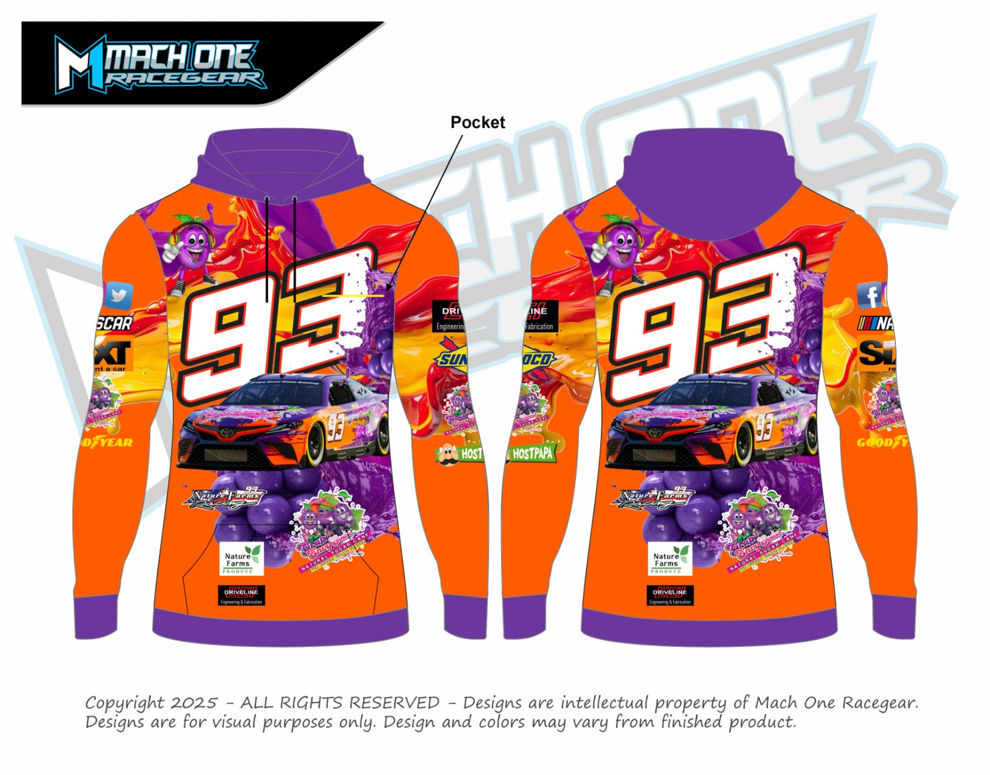 Grape Envy Soda Hoodie - Style 1