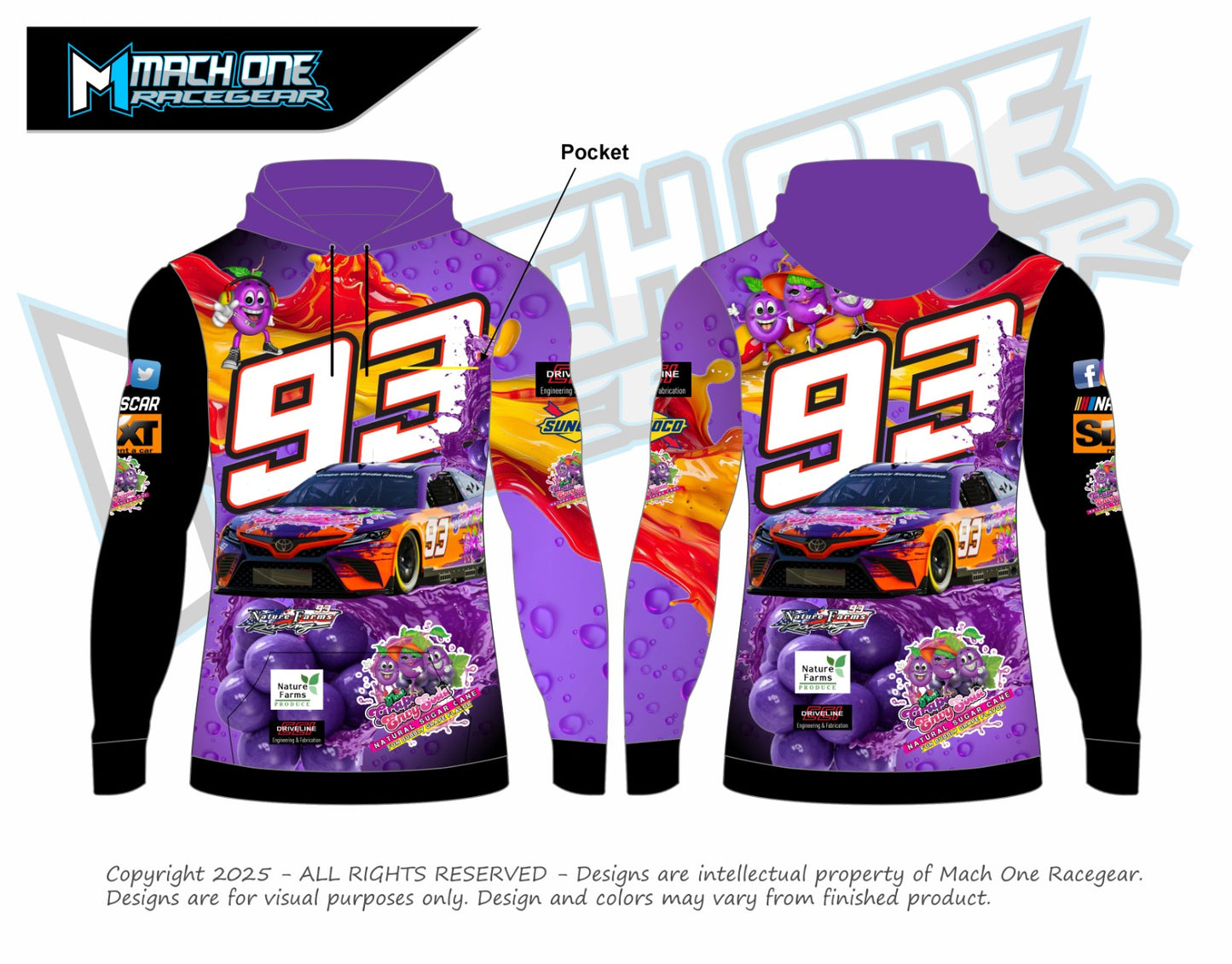 Grape Envy Soda Hoodie - Style 3