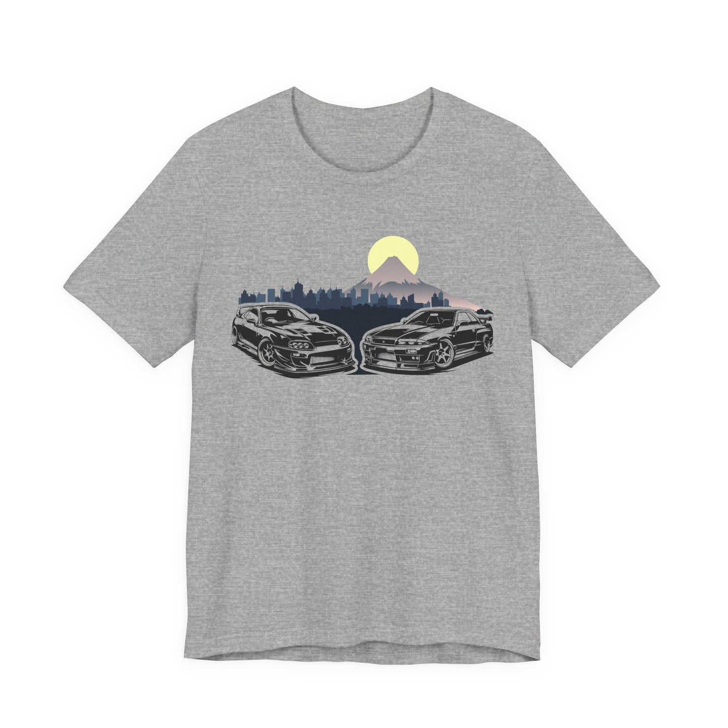 Supra & Skyline Themed Enthusiast Tee | Perfect for Road Trips, Car Shows, Father's Day, Birthdays, Casual Wear