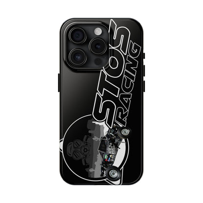 STOS Racing-Themed Tough Phone Cases, Durable Racing Phone Cover, Motorsport Accessories, Gifting for Car Enthusiasts, Sturdy Phone Protection