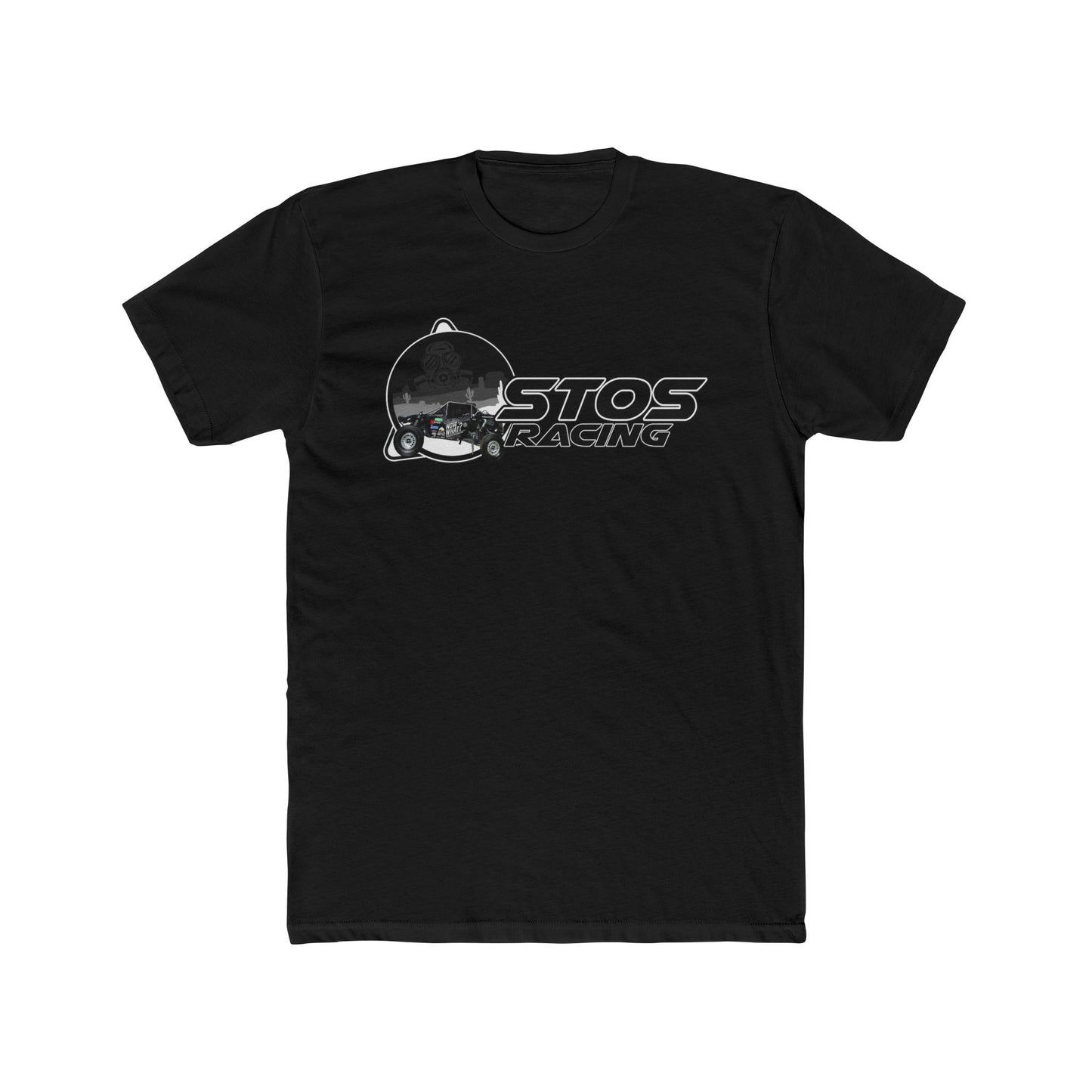 Stos Racing -Inspired Unisex Cotton Crew Tee, Perfect for Motorsport Fans, Car Enthusiasts, Birthday Gifts, Casual Wear, Sports Events