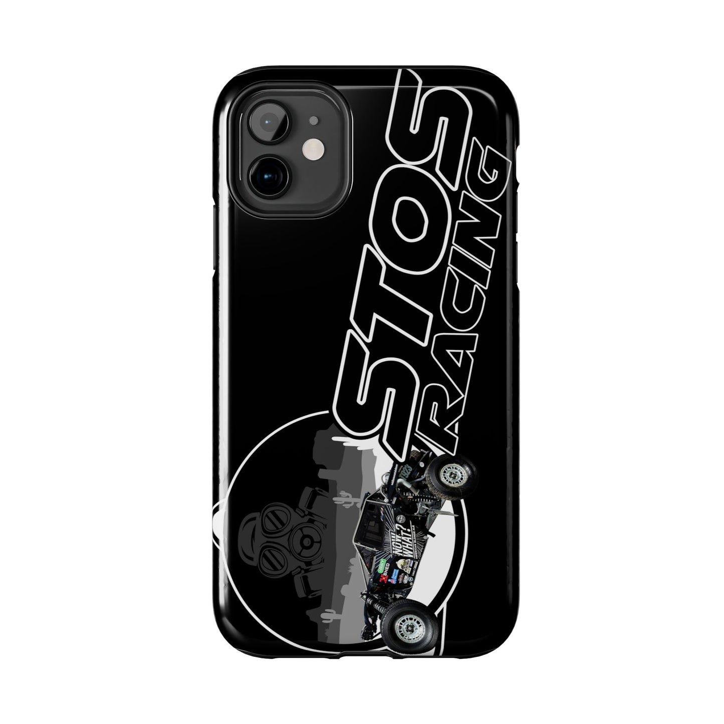 STOS Racing-Themed Tough Phone Cases, Durable Racing Phone Cover, Motorsport Accessories, Gifting for Car Enthusiasts, Sturdy Phone Protection