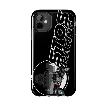 STOS Racing-Themed Tough Phone Cases, Durable Racing Phone Cover, Motorsport Accessories, Gifting for Car Enthusiasts, Sturdy Phone Protection