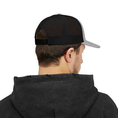 Shane Crain Stylish Snapback Trucker Cap for Casual Days, Embroidered Cap for Outdoor Fun, Summer Hat, Gift for Him, Retro Style
