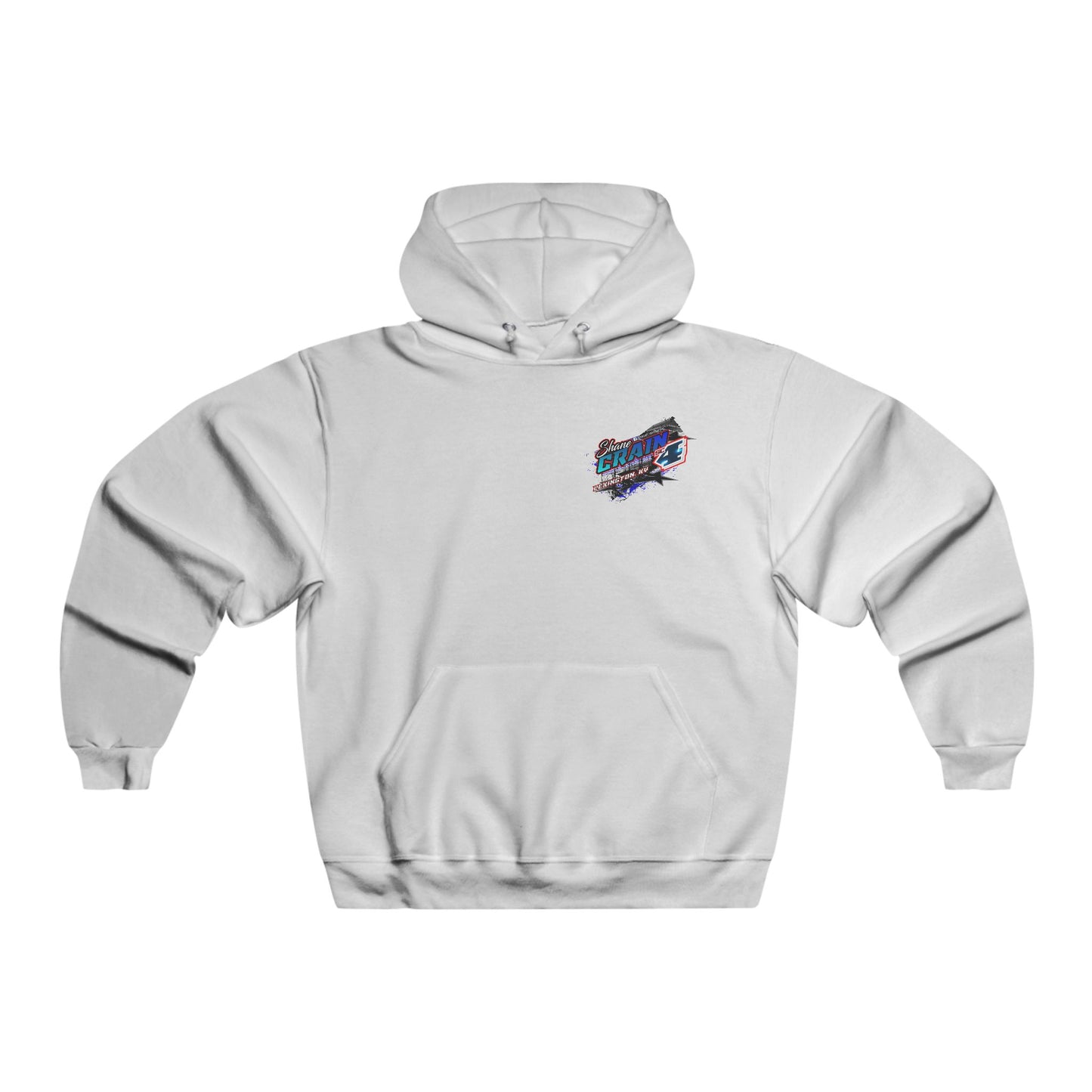 Shane Crain Men's Graphic Hoodie - Casual Comfort, Stylish Streetwear, Perfect for Gifting, Fall/Winter Fashion, Sports Enthusiasts