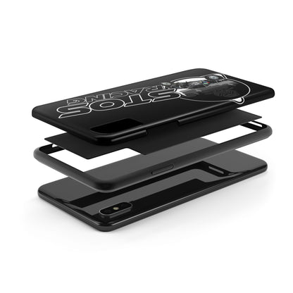 STOS Racing-Themed Tough Phone Cases, Durable Racing Phone Cover, Motorsport Accessories, Gifting for Car Enthusiasts, Sturdy Phone Protection