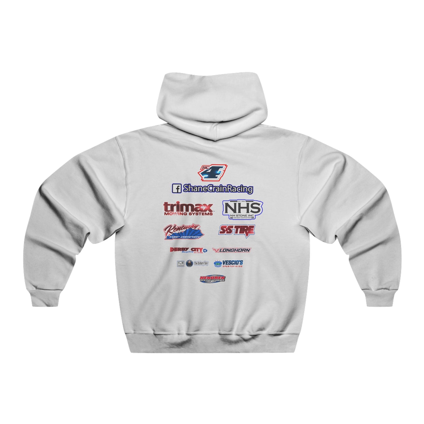 Shane Crain Men's Graphic Hoodie - Casual Comfort, Stylish Streetwear, Perfect for Gifting, Fall/Winter Fashion, Sports Enthusiasts