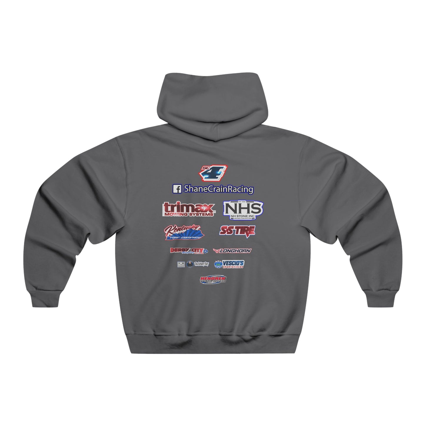Shane Crain Men's Graphic Hoodie - Casual Comfort, Stylish Streetwear, Perfect for Gifting, Fall/Winter Fashion, Sports Enthusiasts