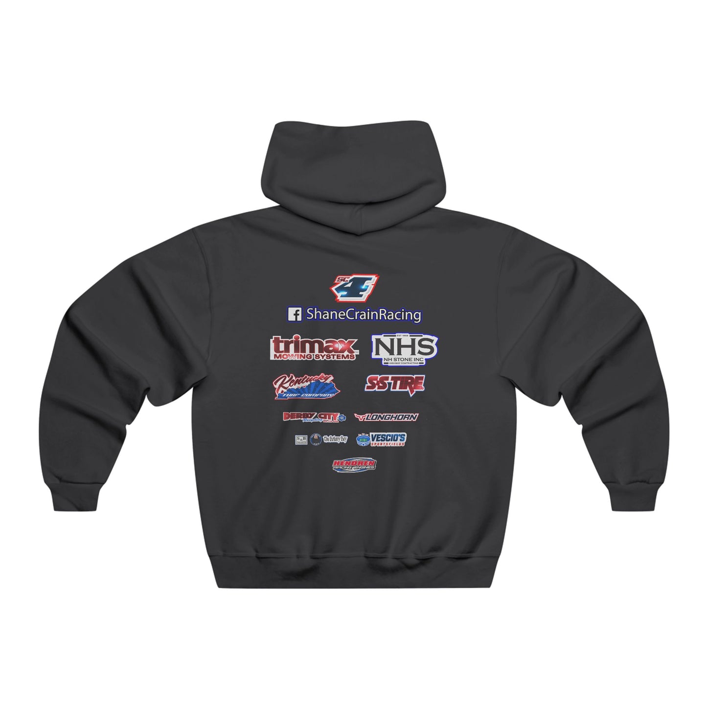 Shane Crain Men's Graphic Hoodie - Casual Comfort, Stylish Streetwear, Perfect for Gifting, Fall/Winter Fashion, Sports Enthusiasts