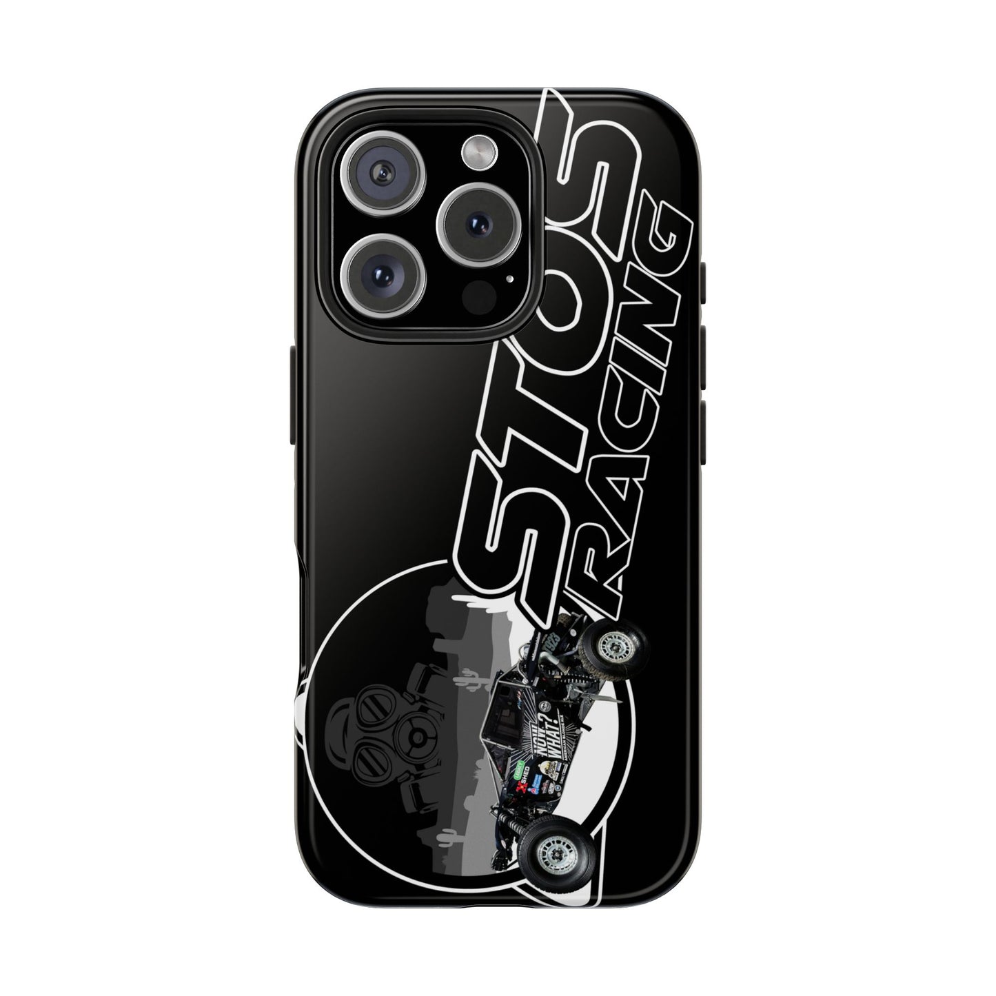STOS Racing-Themed Tough Phone Cases, Durable Racing Phone Cover, Motorsport Accessories, Gifting for Car Enthusiasts, Sturdy Phone Protection