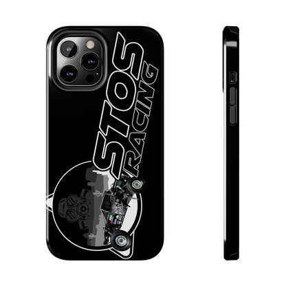 STOS Racing-Themed Tough Phone Cases, Durable Racing Phone Cover, Motorsport Accessories, Gifting for Car Enthusiasts, Sturdy Phone Protection