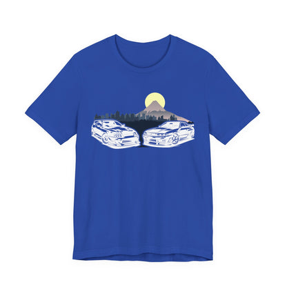 Skyline & Supra Tokyo Enthusiast Tee, Vintage Cars Shirt, Unisex Graphic Tee, Outdoor Lifestyle Apparel, Car Lover Gift, Perfect for Road Trips