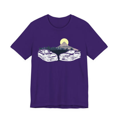 Skyline & Supra Tokyo Enthusiast Tee, Vintage Cars Shirt, Unisex Graphic Tee, Outdoor Lifestyle Apparel, Car Lover Gift, Perfect for Road Trips