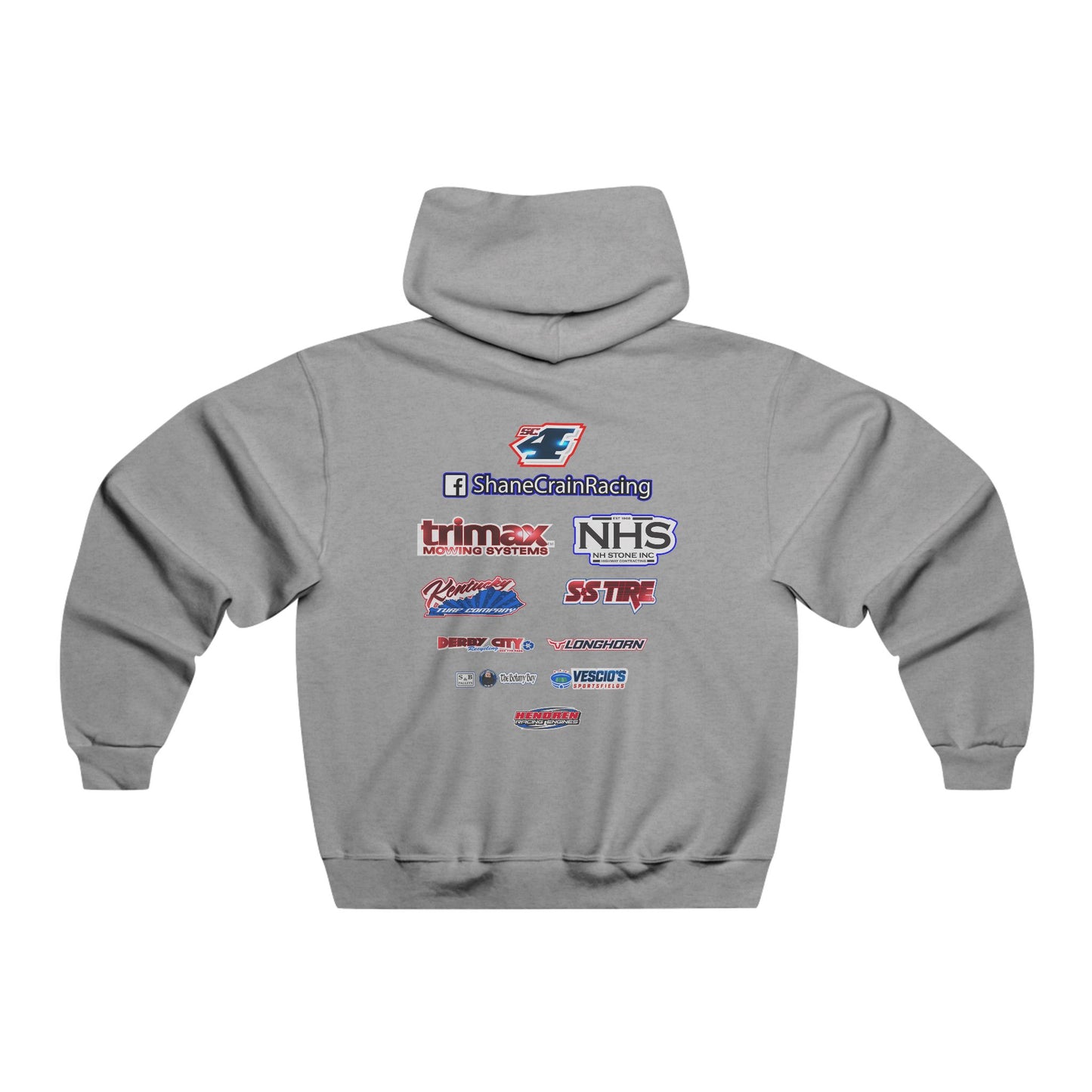 Shane Crain Men's Graphic Hoodie - Casual Comfort, Stylish Streetwear, Perfect for Gifting, Fall/Winter Fashion, Sports Enthusiasts