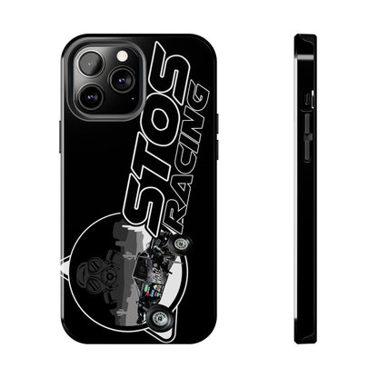 STOS Racing-Themed Tough Phone Cases, Durable Racing Phone Cover, Motorsport Accessories, Gifting for Car Enthusiasts, Sturdy Phone Protection