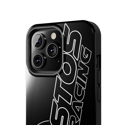 STOS Racing-Themed Tough Phone Cases, Durable Racing Phone Cover, Motorsport Accessories, Gifting for Car Enthusiasts, Sturdy Phone Protection