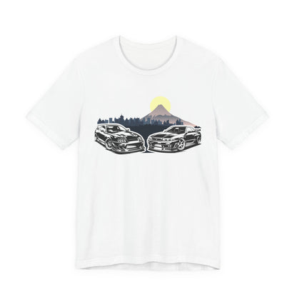 Supra & Skyline Themed Enthusiast Tee | Perfect for Road Trips, Car Shows, Father's Day, Birthdays, Casual Wear