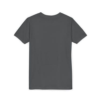 Skyline - Supra Youth Car Graphic Tee - Twin Sports Cars with Mountain Sunrise