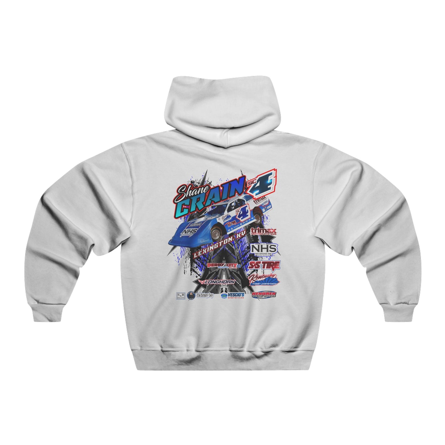 Shane Crain Men's Graphic Hoodie - Casual Comfort, Stylish Streetwear, Perfect for Gifting, Fall/Winter Fashion, Sports Enthusiasts