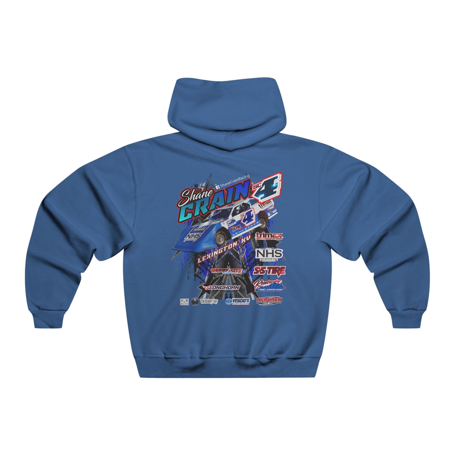 Shane Crain Men's Graphic Hoodie - Casual Comfort, Stylish Streetwear, Perfect for Gifting, Fall/Winter Fashion, Sports Enthusiasts