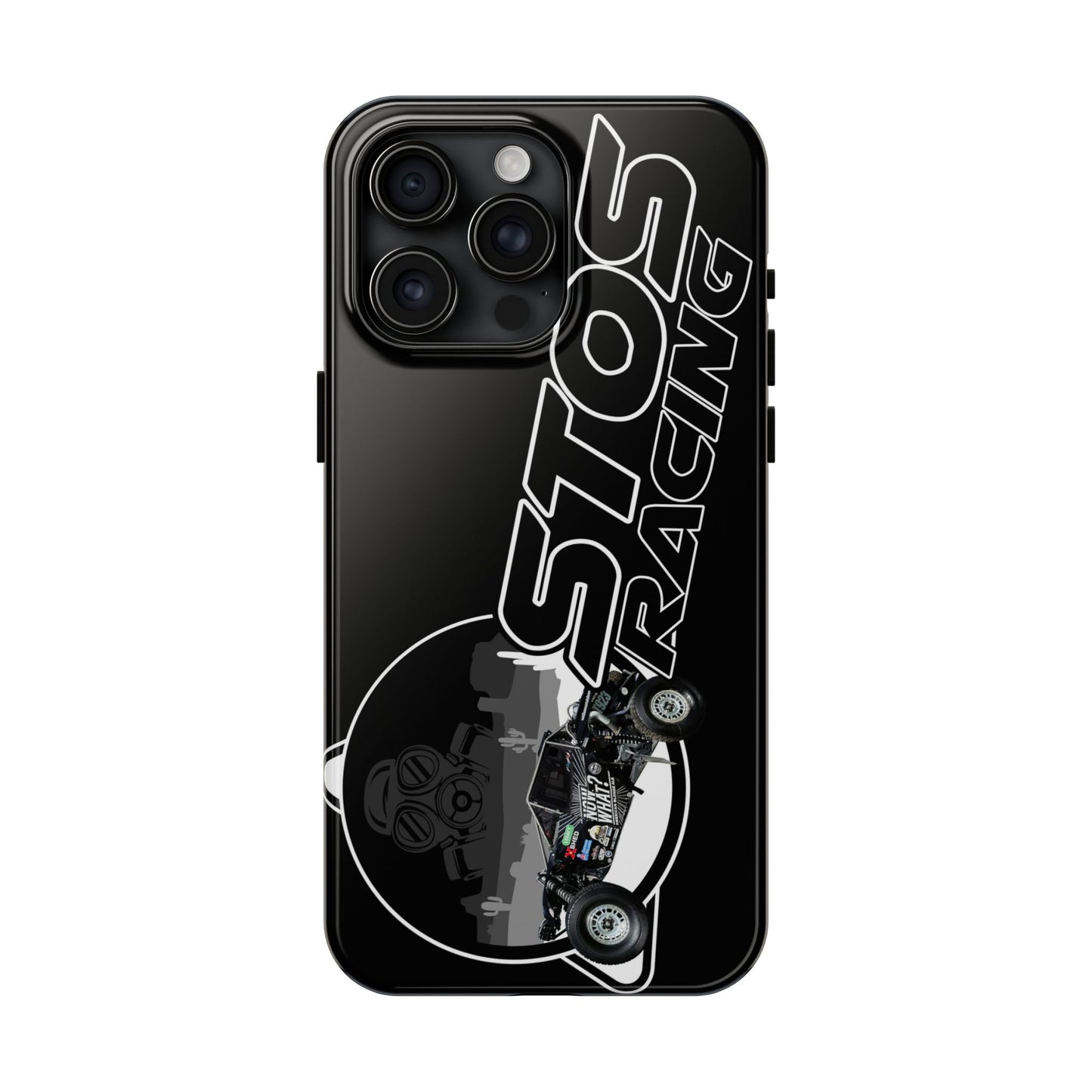 STOS Racing-Themed Tough Phone Cases, Durable Racing Phone Cover, Motorsport Accessories, Gifting for Car Enthusiasts, Sturdy Phone Protection