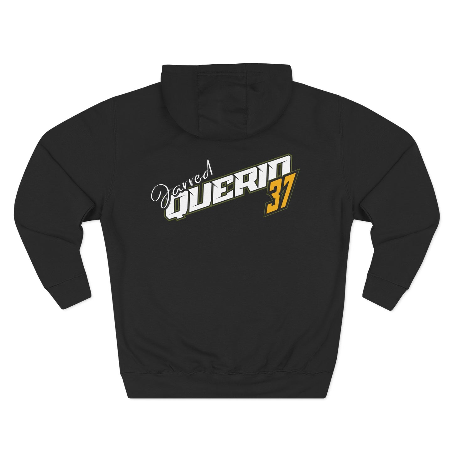 Jarred Querio Hoodie — Retro Racing 'Avantis' Script with 'Daren 37' Back Graphic