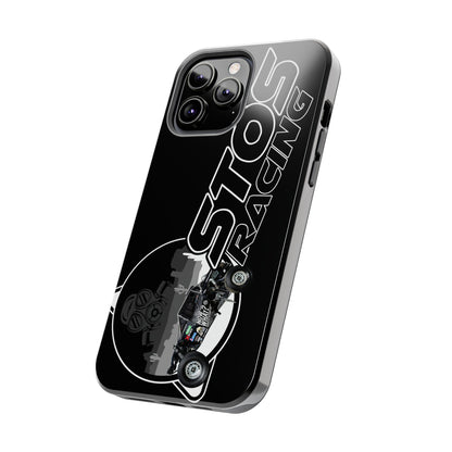 STOS Racing-Themed Tough Phone Cases, Durable Racing Phone Cover, Motorsport Accessories, Gifting for Car Enthusiasts, Sturdy Phone Protection