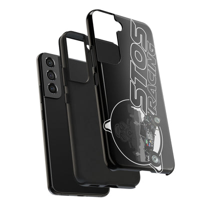 STOS Racing-Themed Tough Phone Cases, Durable Racing Phone Cover, Motorsport Accessories, Gifting for Car Enthusiasts, Sturdy Phone Protection