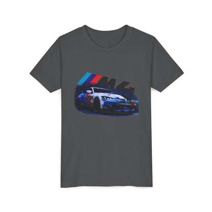 Youth BMW M4 Racing Tee – Kids Car Enthusiast Shirt