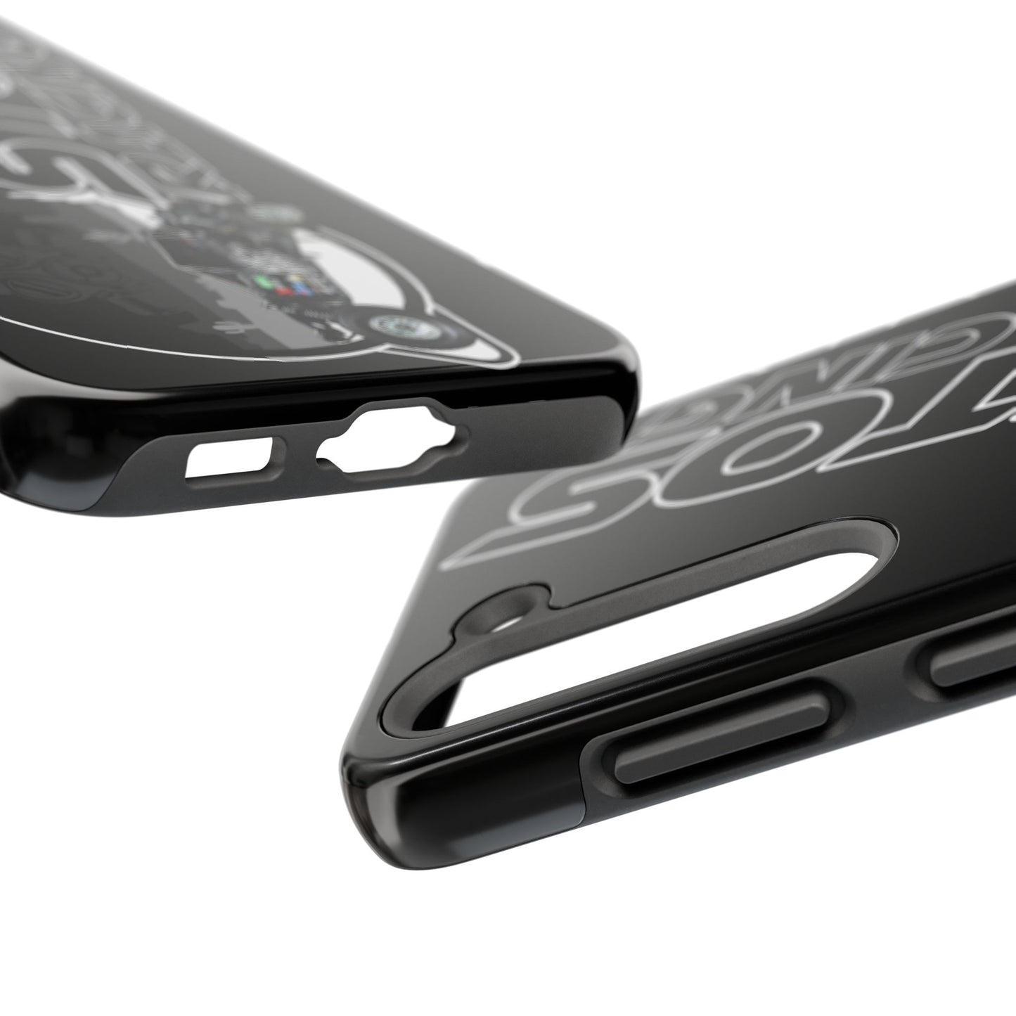 STOS Racing-Themed Tough Phone Cases, Durable Racing Phone Cover, Motorsport Accessories, Gifting for Car Enthusiasts, Sturdy Phone Protection
