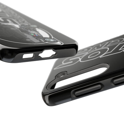 STOS Racing-Themed Tough Phone Cases, Durable Racing Phone Cover, Motorsport Accessories, Gifting for Car Enthusiasts, Sturdy Phone Protection