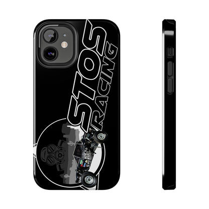 STOS Racing-Themed Tough Phone Cases, Durable Racing Phone Cover, Motorsport Accessories, Gifting for Car Enthusiasts, Sturdy Phone Protection
