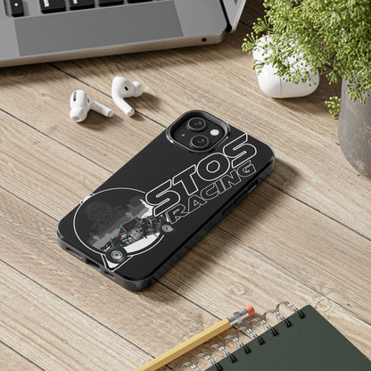 STOS Racing-Themed Tough Phone Cases, Durable Racing Phone Cover, Motorsport Accessories, Gifting for Car Enthusiasts, Sturdy Phone Protection