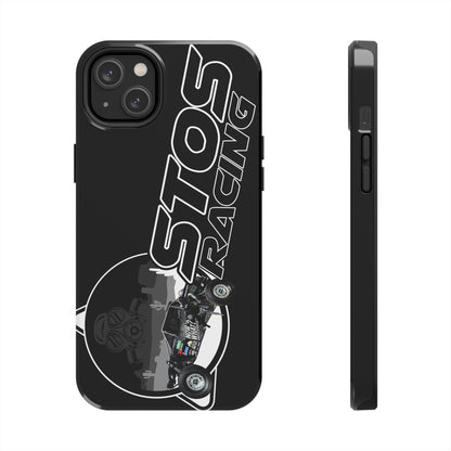 STOS Racing-Themed Tough Phone Cases, Durable Racing Phone Cover, Motorsport Accessories, Gifting for Car Enthusiasts, Sturdy Phone Protection