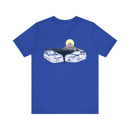 Skyline & Supra Tokyo Enthusiast Tee, Vintage Cars Shirt, Unisex Graphic Tee, Outdoor Lifestyle Apparel, Car Lover Gift, Perfect for Road Trips