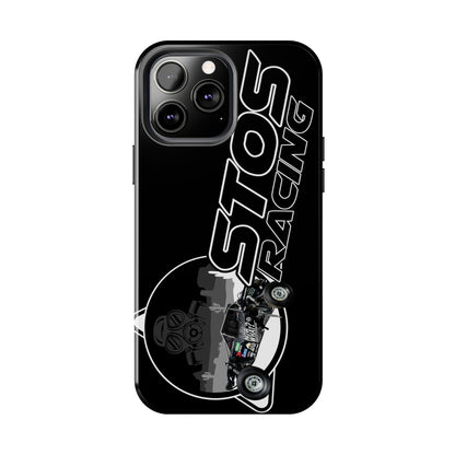 STOS Racing-Themed Tough Phone Cases, Durable Racing Phone Cover, Motorsport Accessories, Gifting for Car Enthusiasts, Sturdy Phone Protection