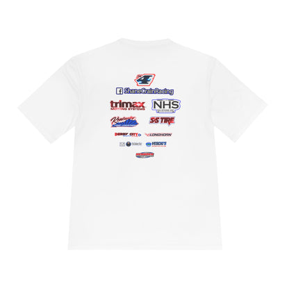 Shane Crain Unisex Moisture Wicking Tee, Breathable Sportswear, Activewear Shirt, Fitness Tee, Gym Apparel, Outdoor Top
