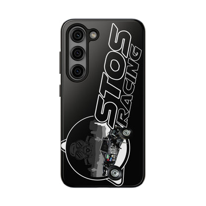 STOS Racing-Themed Tough Phone Cases, Durable Racing Phone Cover, Motorsport Accessories, Gifting for Car Enthusiasts, Sturdy Phone Protection