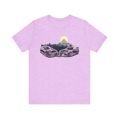 Supra & Skyline Themed Enthusiast Tee | Perfect for Road Trips, Car Shows, Father's Day, Birthdays, Casual Wear
