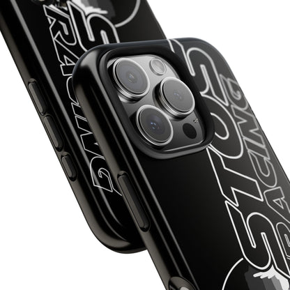 STOS Racing-Themed Tough Phone Cases, Durable Racing Phone Cover, Motorsport Accessories, Gifting for Car Enthusiasts, Sturdy Phone Protection