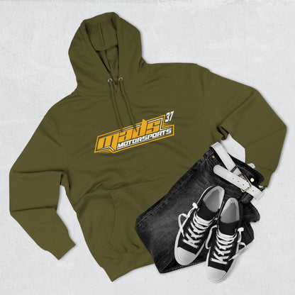 Jarred Querio Hoodie — Retro Racing 'Avantis' Script with 'Daren 37' Back Graphic